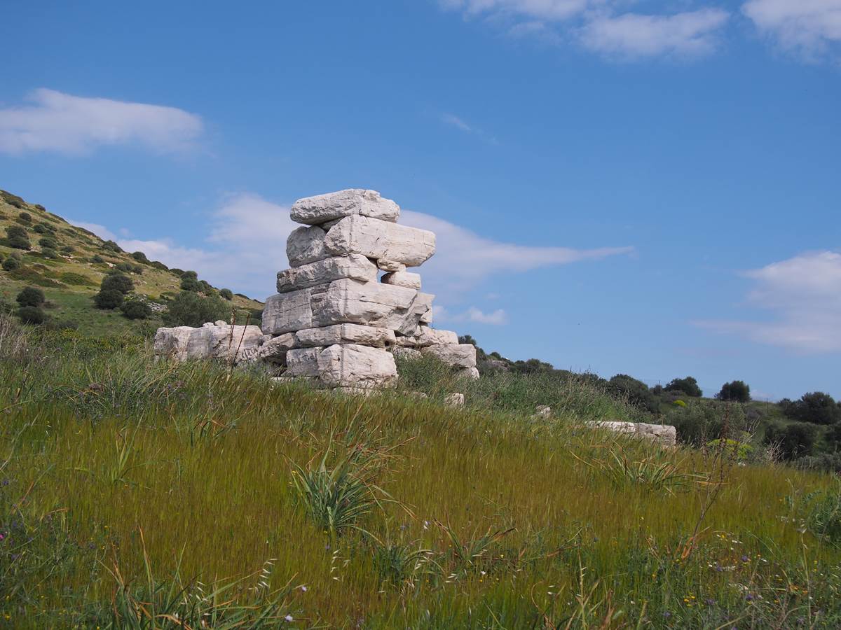 Thorikos tower southeast of athens