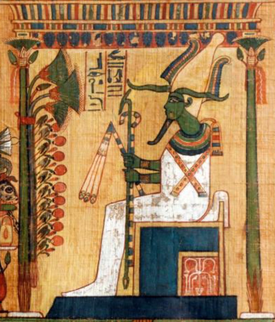 osiris in book of the dead